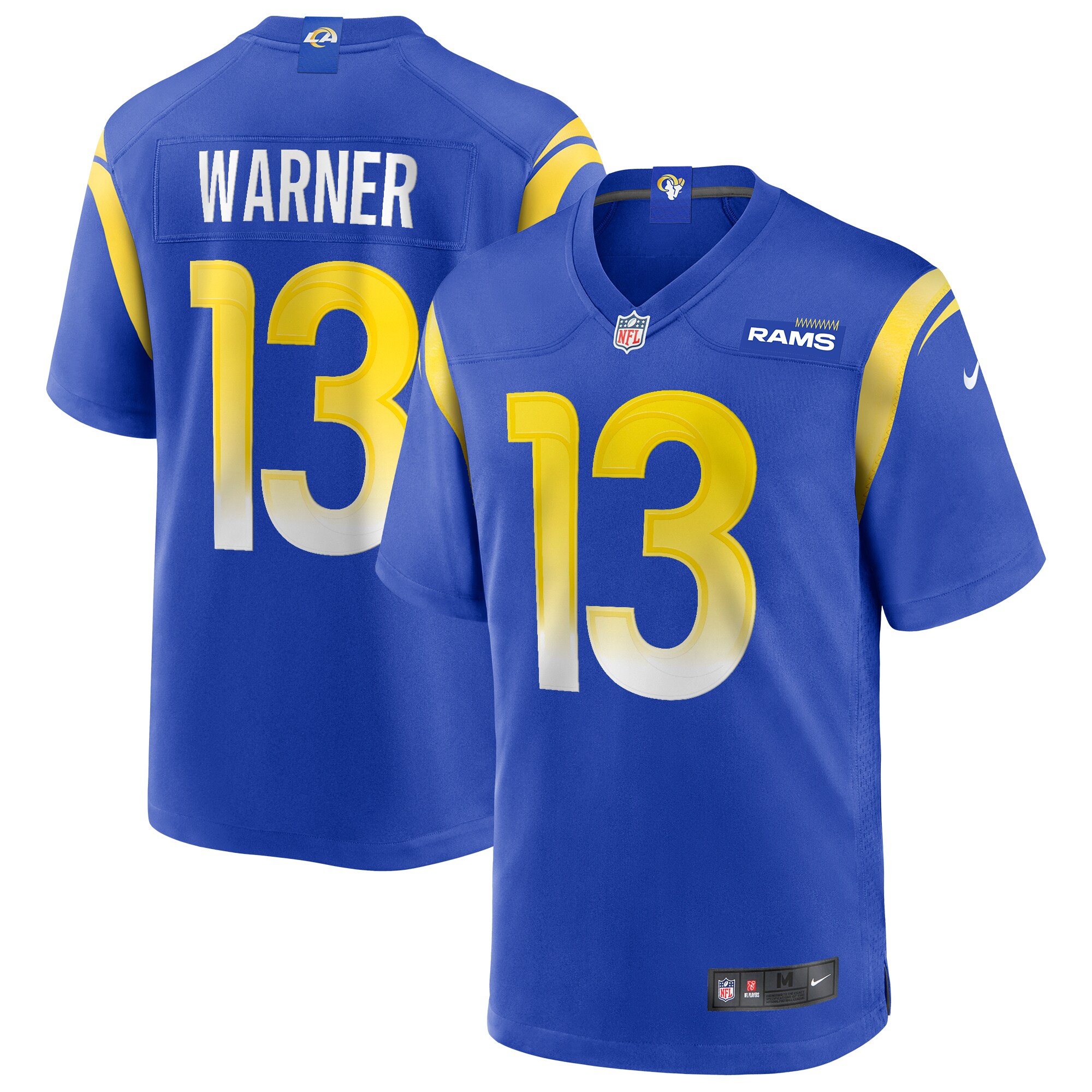 kurt warner los angeles rams nike game retired player jersey royal clowdercats hcrfx.jpg