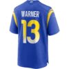 kurt warner los angeles rams nike game retired player jersey royal clowdercats pfsbt.jpg