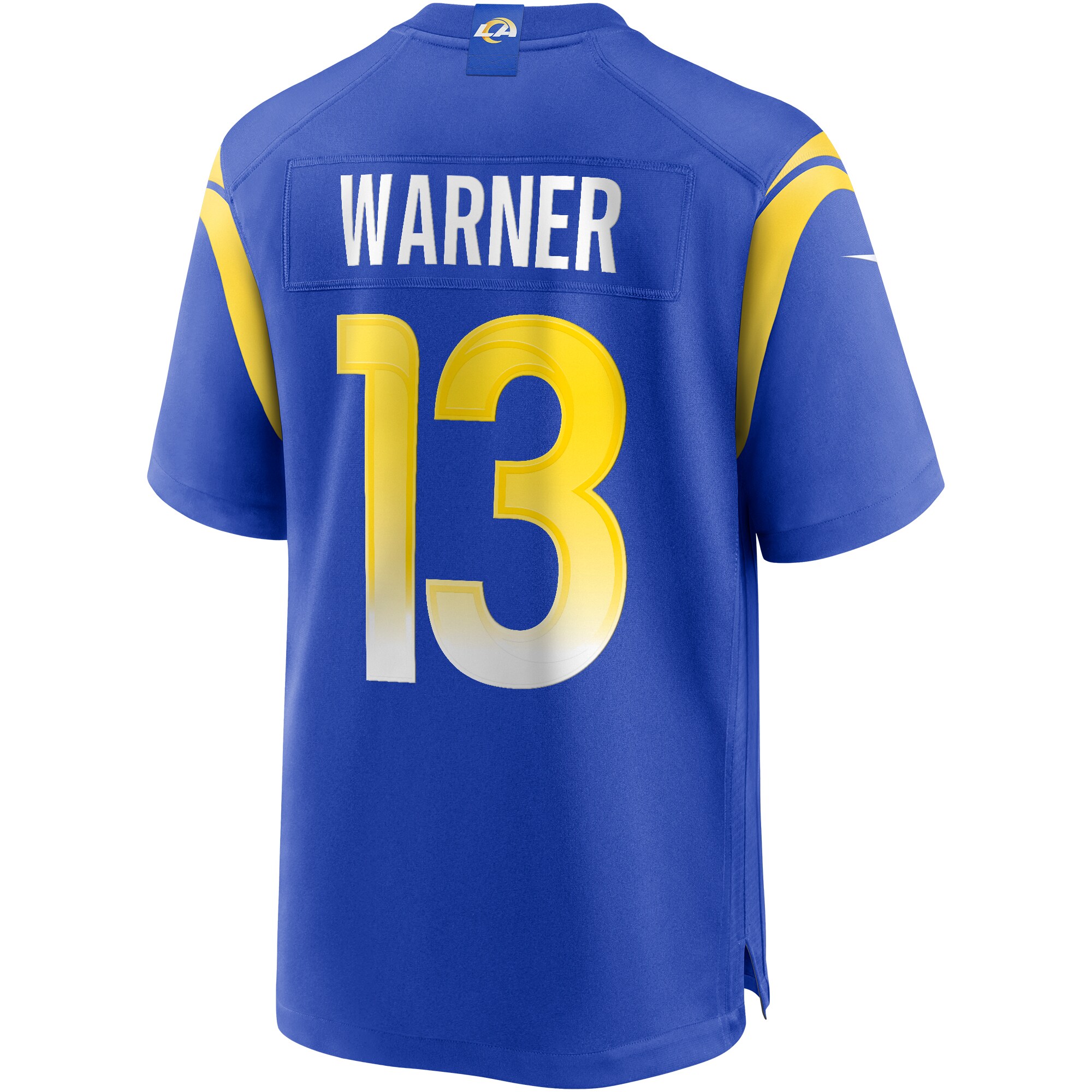 kurt warner los angeles rams nike game retired player jersey royal clowdercats pfsbt.jpg
