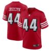 kyle juszczyk san francisco 49ers nike alternate game jersey scarlet clowdercats hxswn.jpg