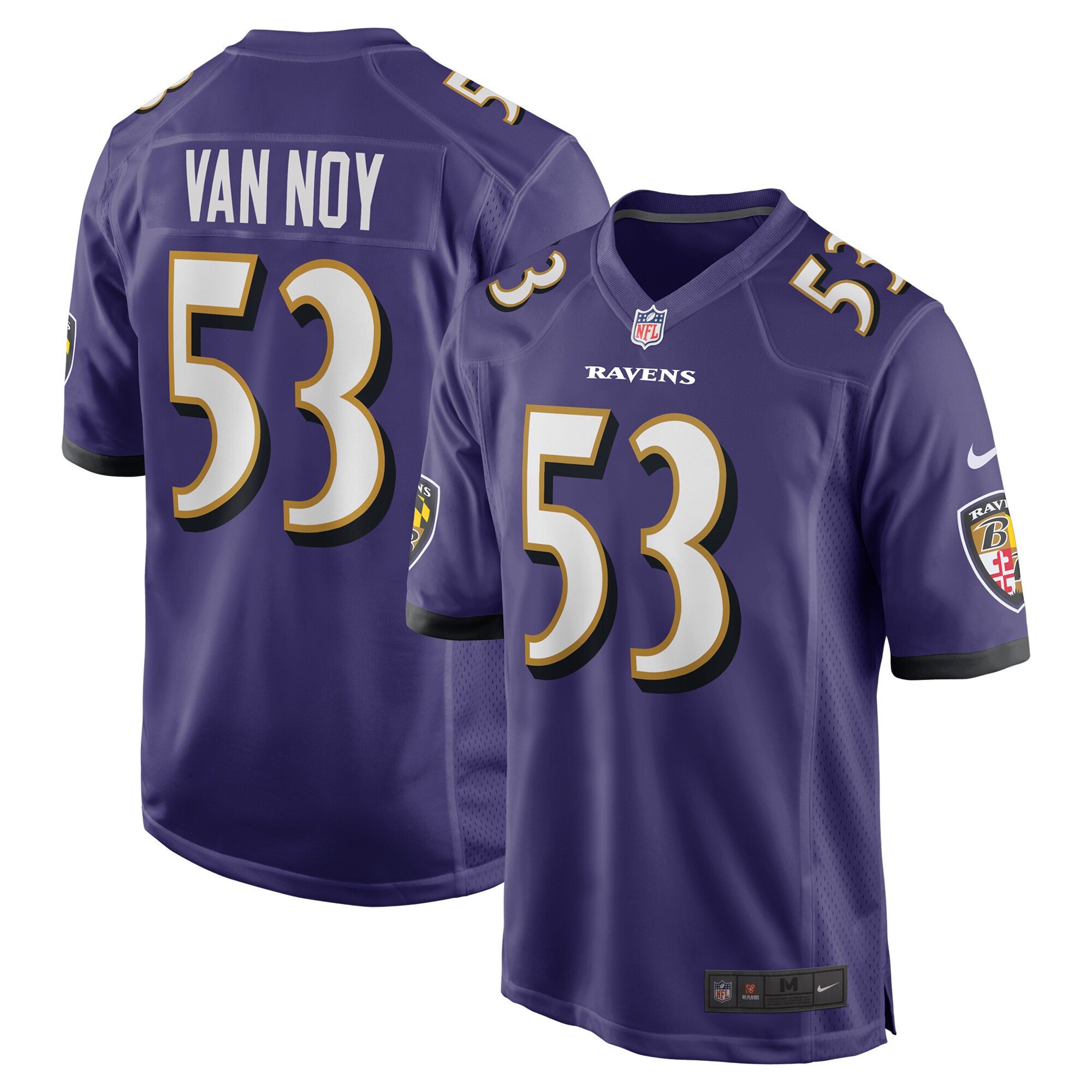 kyle van noy baltimore ravens nike team game jersey purple clowdercats e98kj.jpg