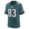 kylen granson philadelphia eagles nike team game jersey midnight green clowdercats bgtdi.jpg