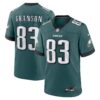 kylen granson philadelphia eagles nike team game jersey midnight green clowdercats bvzyt.jpg