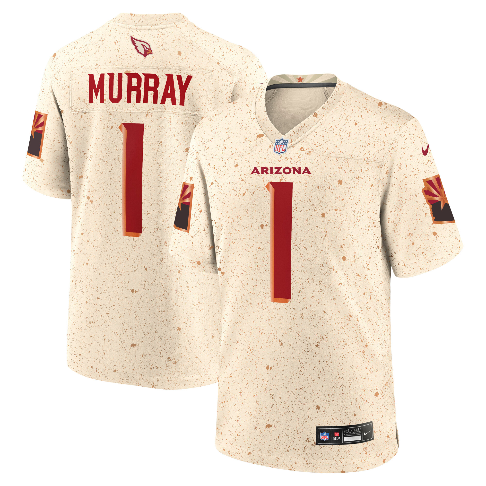 kyler murray arizona cardinals nike 2025 rivalries collection game jersey natural clowdercats 84c3p.jpg