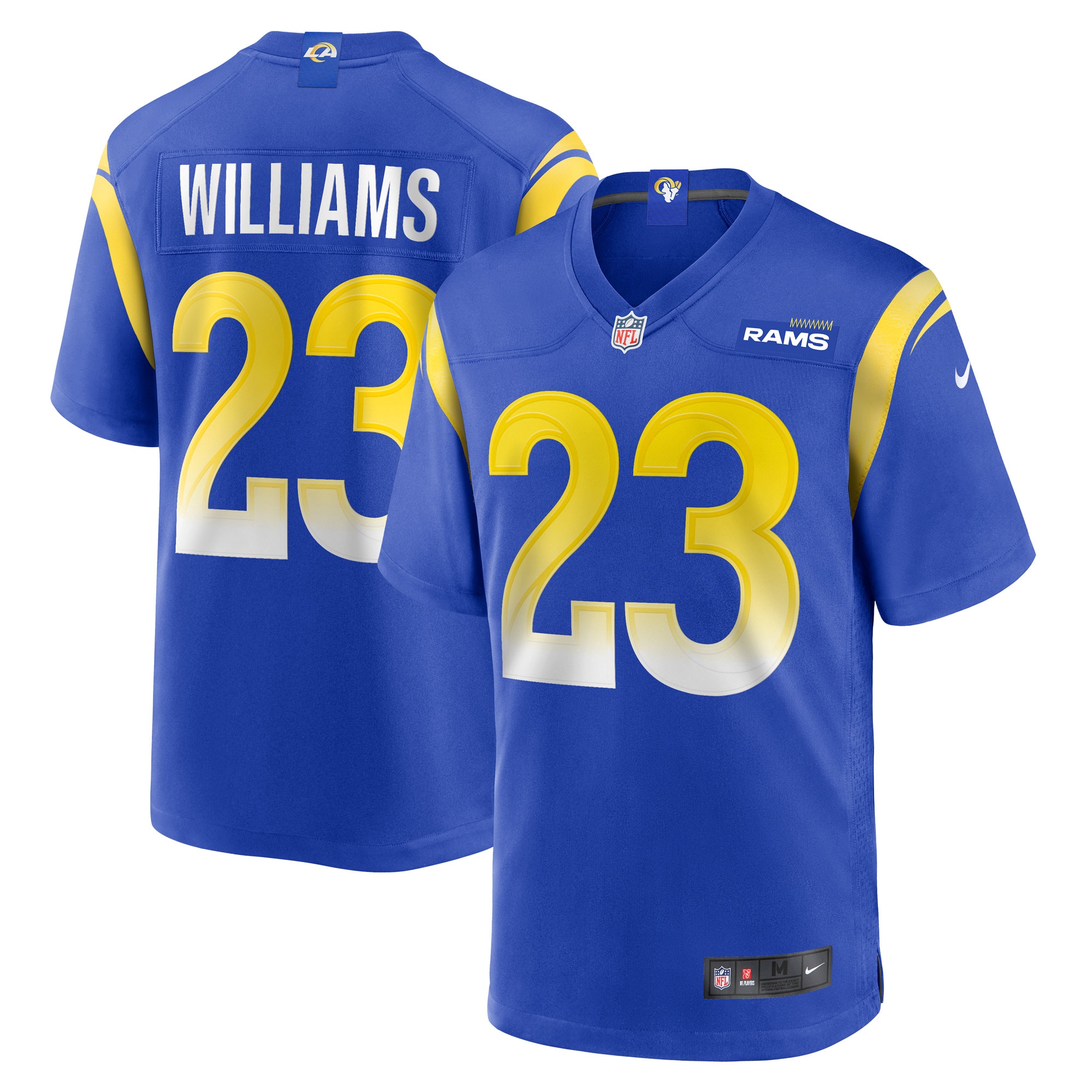 kyren williams los angeles rams nike game player jersey royal clowdercats 3qg4e.jpg