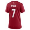 kyzir white arizona cardinals nike womens team game jersey cardinal clowdercats zinhz.jpg