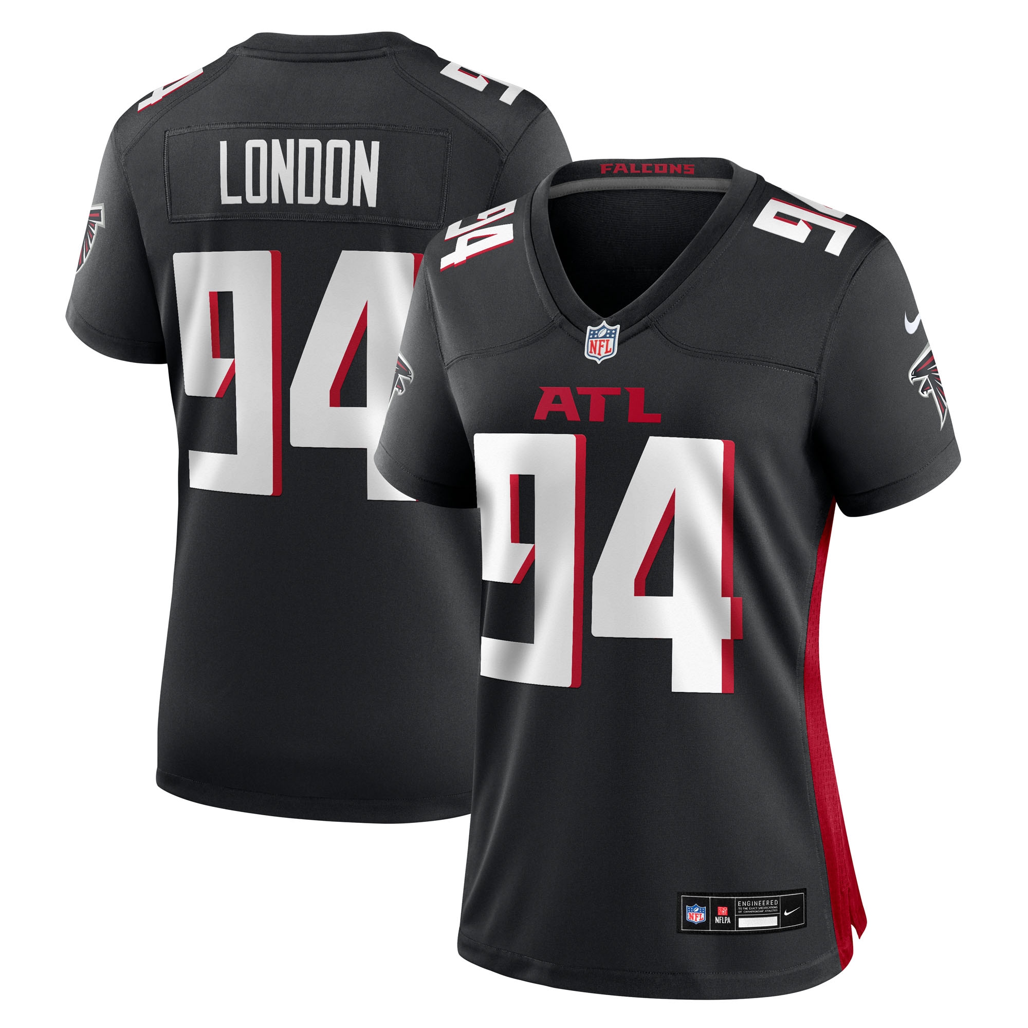 lacale london atlanta falcons nike womens team game jersey black clowdercats r2bnm.jpg