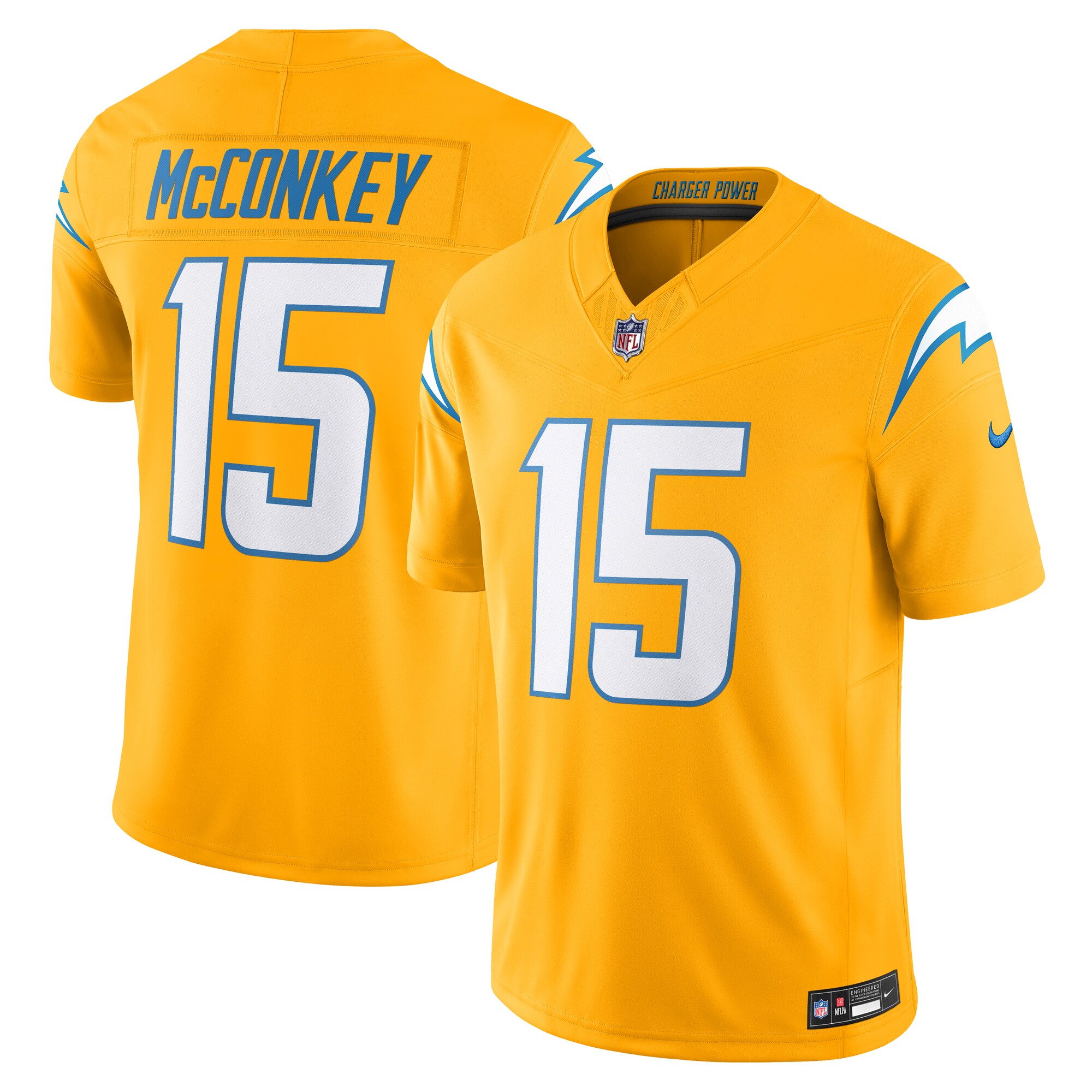 ladd mcconkey los angeles chargers nike alternate charger power vapor fuse limited jersey gold clowdercats oruus.jpg
