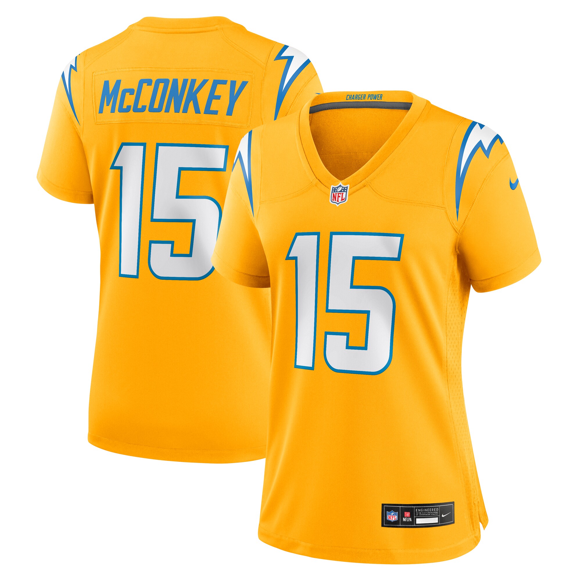 ladd mcconkey los angeles chargers nike womens alternate charger power game jersey gold clowdercats nsz6v.jpg