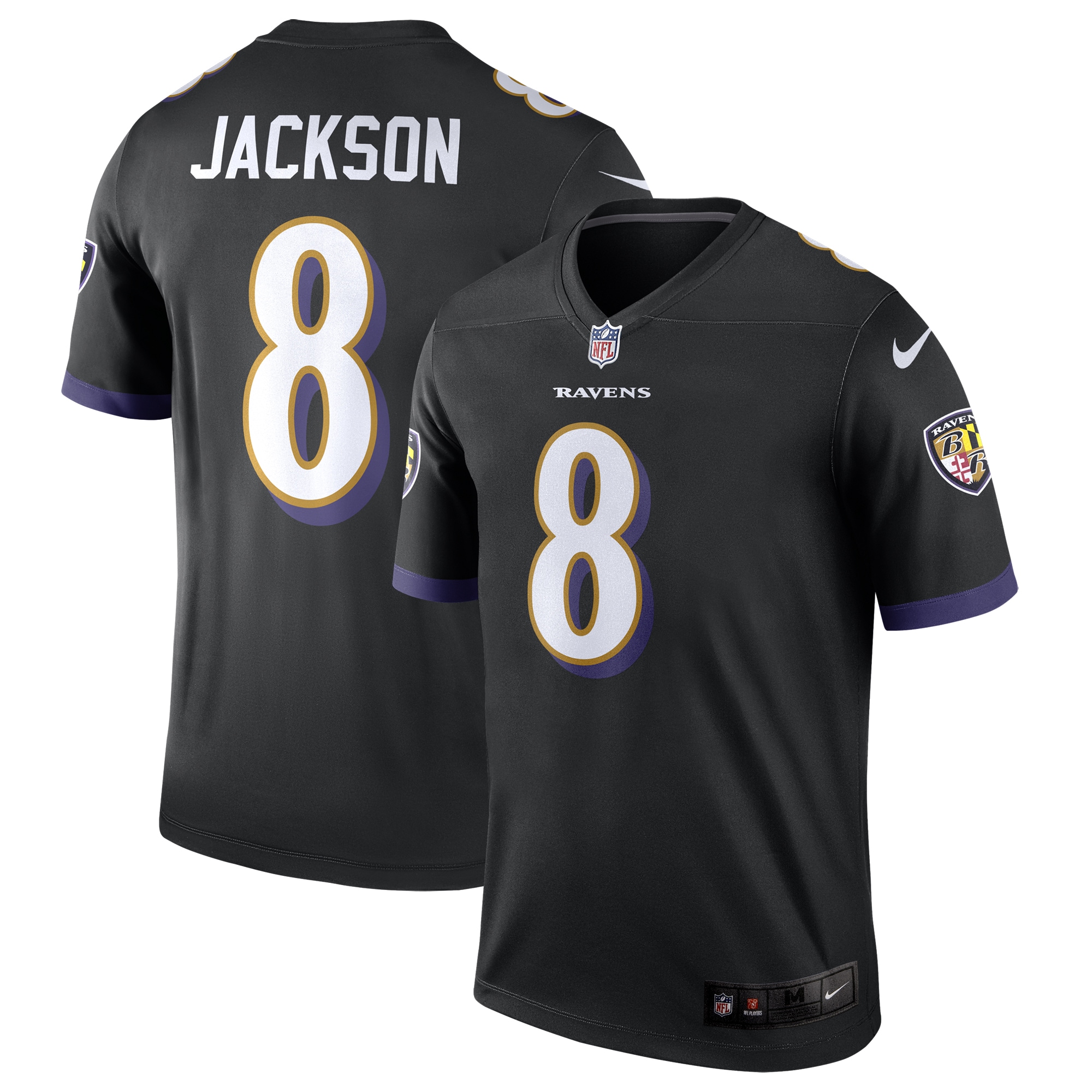 lamar jackson baltimore ravens nike legend player performance top black clowdercats gpjo2.jpg