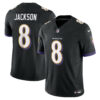 lamar jackson baltimore ravens nike vapor fuse limited jersey black clowdercats wrg6h.jpg