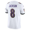 lamar jackson baltimore ravens nike vapor fuse limited jersey white clowdercats 9zzvp.jpg