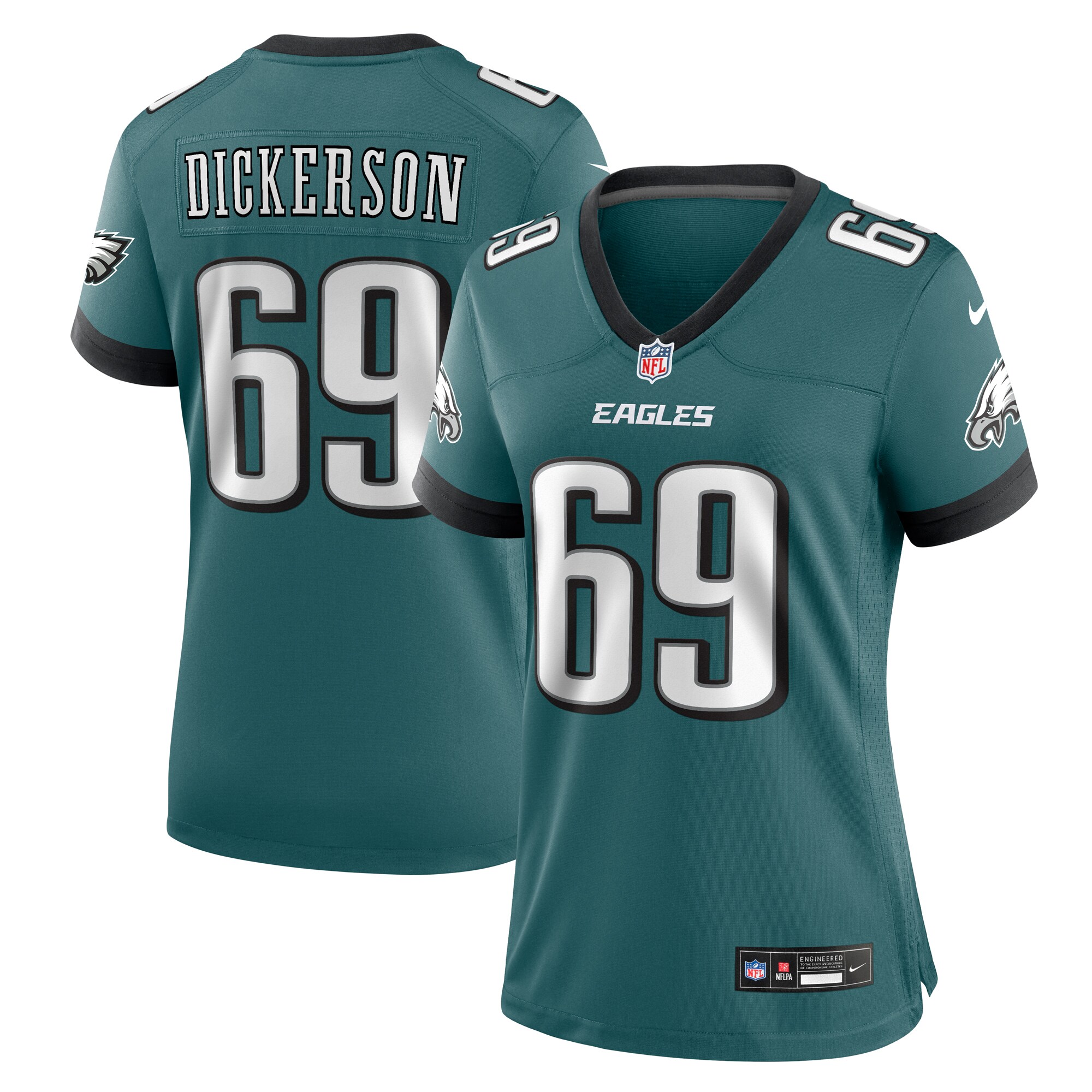 landon dickerson philadelphia eagles nike womens team game jersey midnight green clowdercats 3uwru.jpg