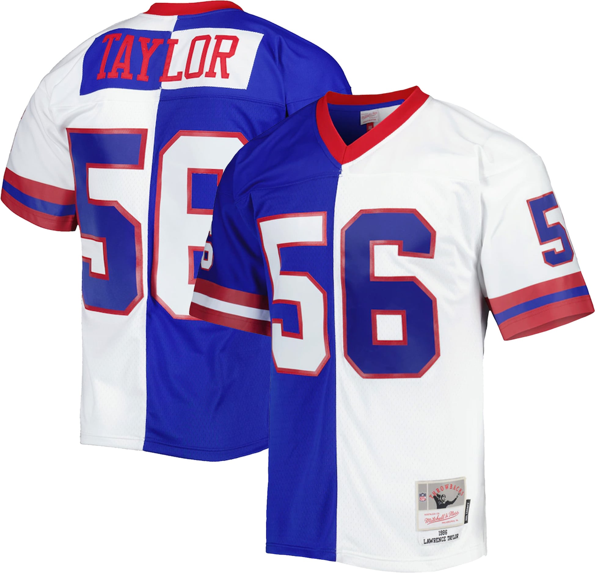 lawrence taylor new york giants mitchell ness 1986 split legacy replica jersey royalwhite clowdercats yujk1.jpg