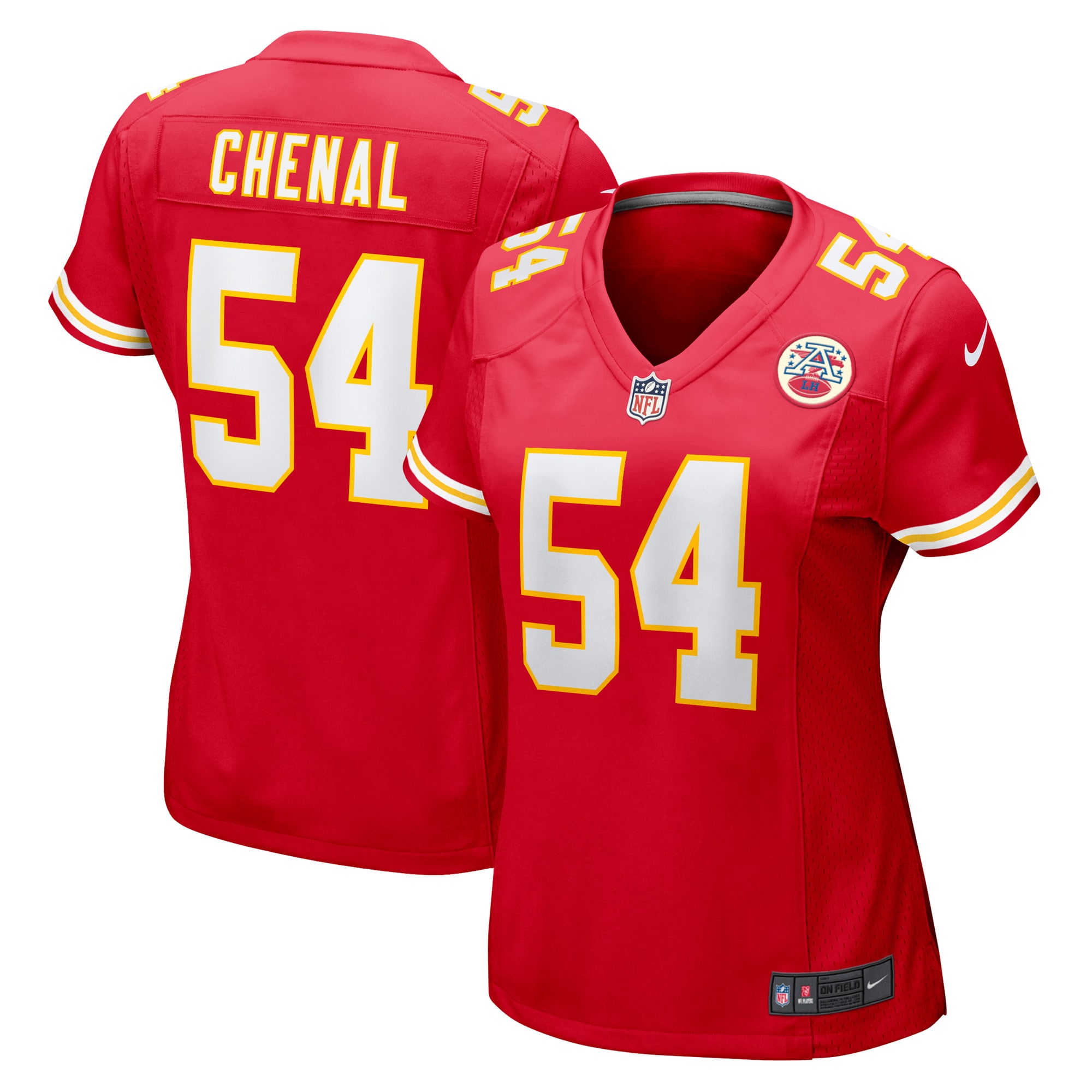 leo chenal kansas city chiefs nike womens game player jersey red clowdercats nux92.jpg