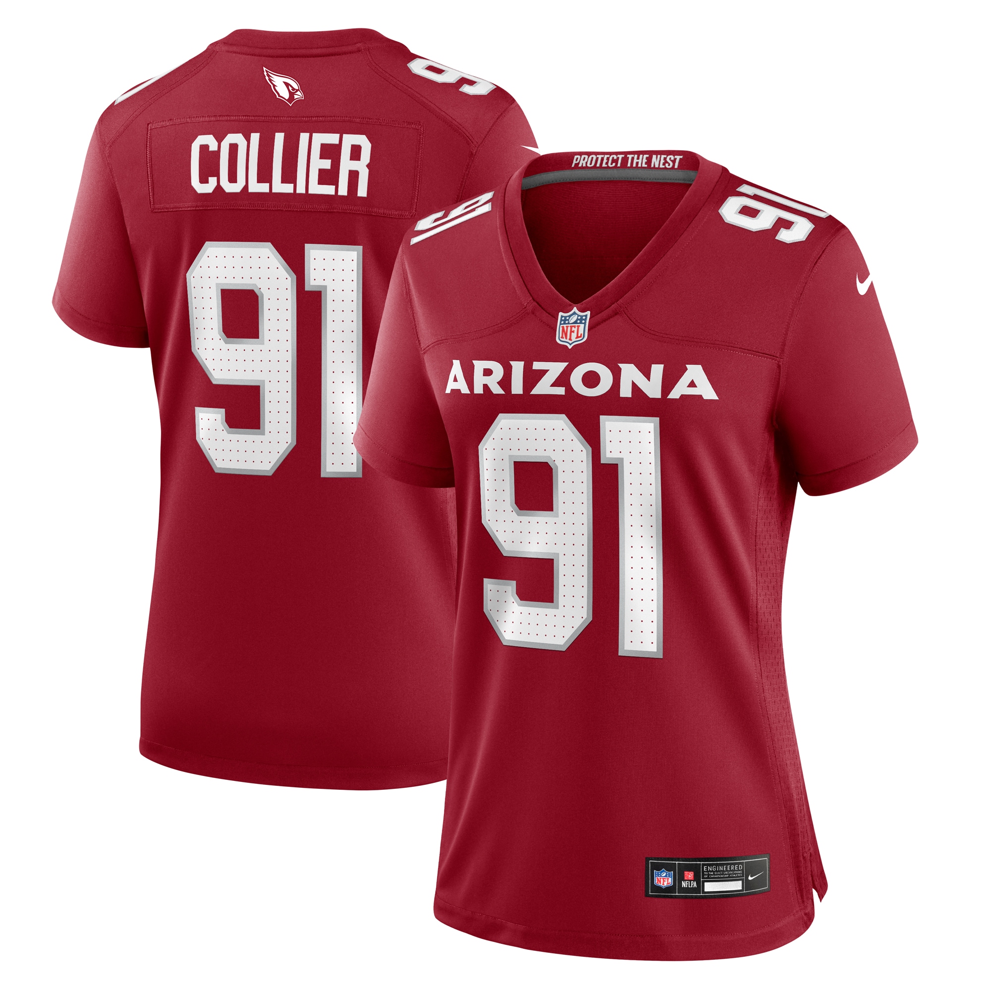 lj collier arizona cardinals nike womens game jersey cardinal clowdercats tsaay.jpg