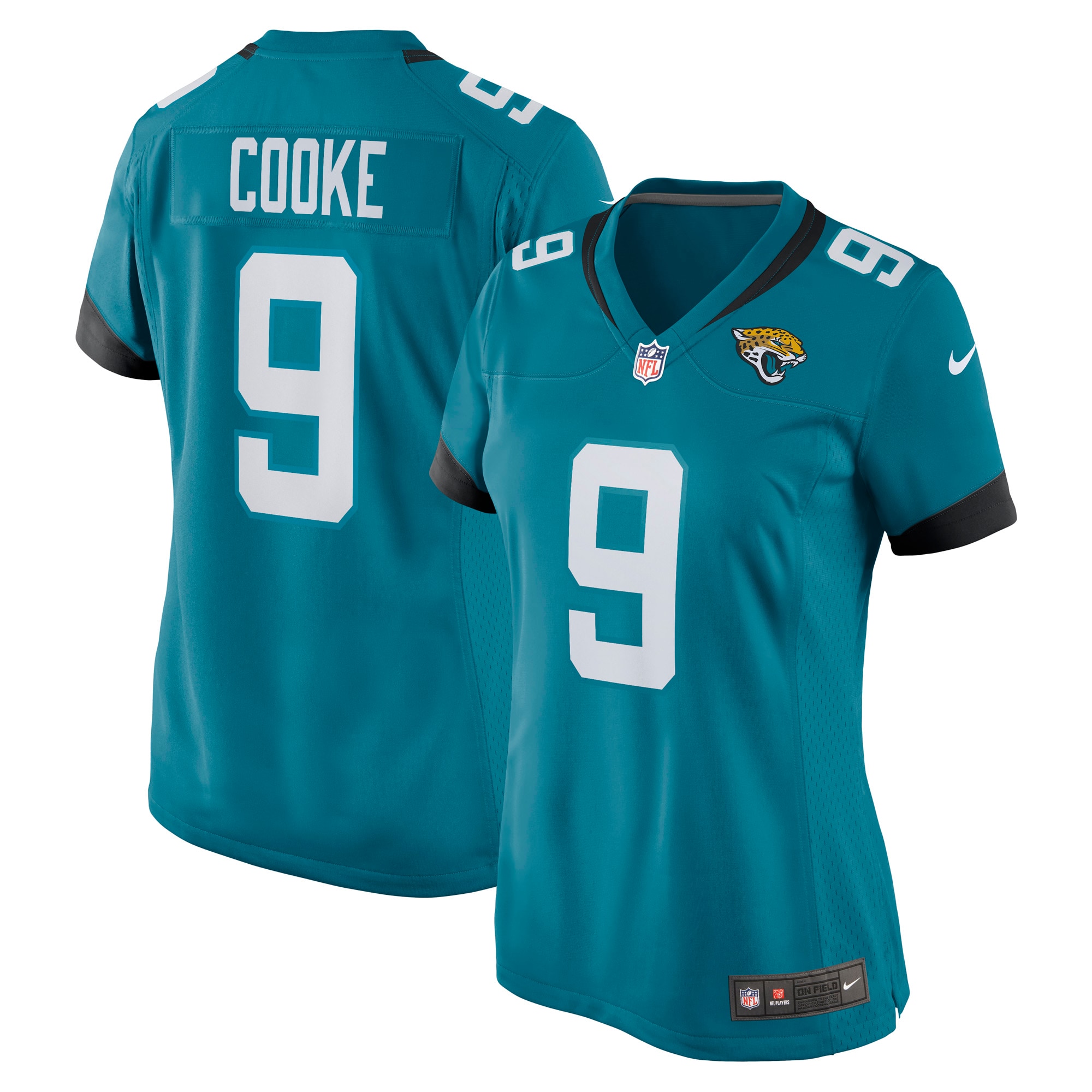 logan cooke jacksonville jaguars nike womens game jersey teal clowdercats kzj0k.jpg