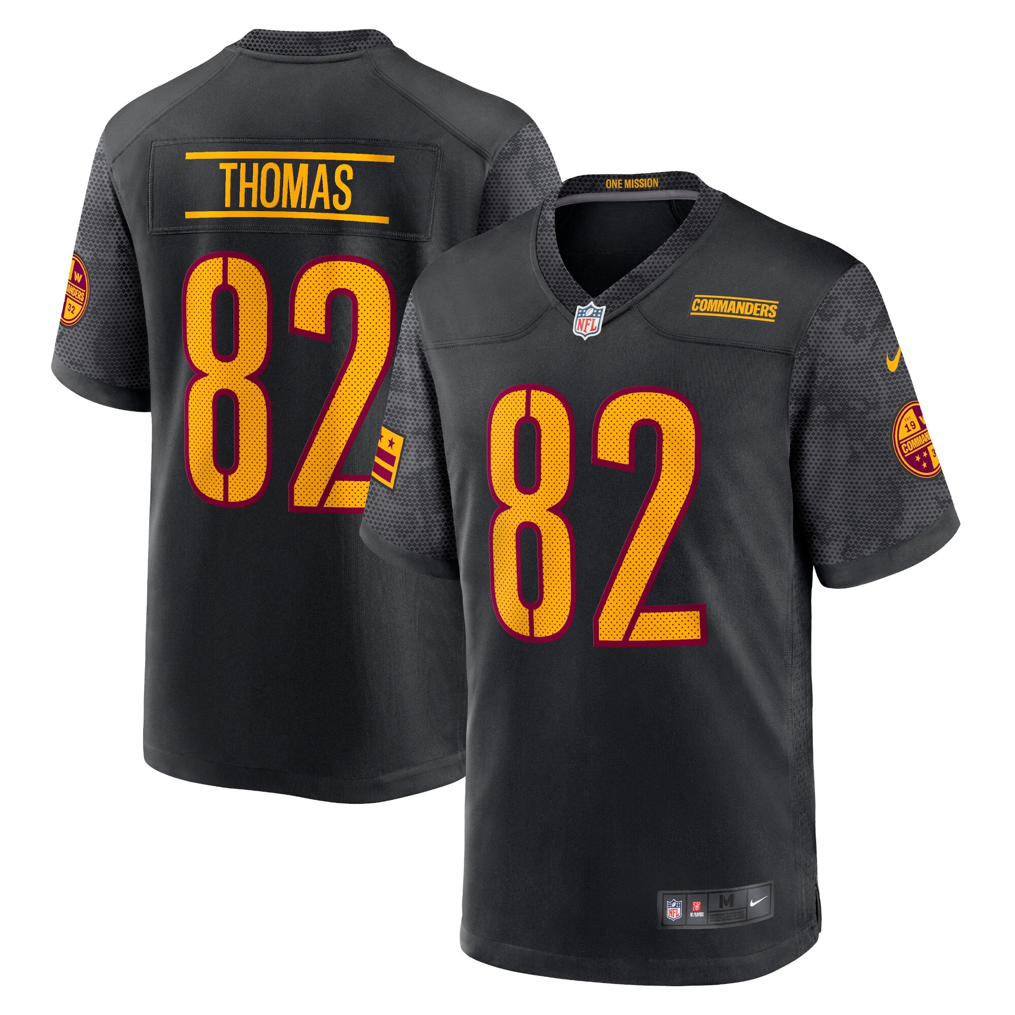 logan thomas washington commanders nike alternate game jersey black clowdercats k7fsy.jpg