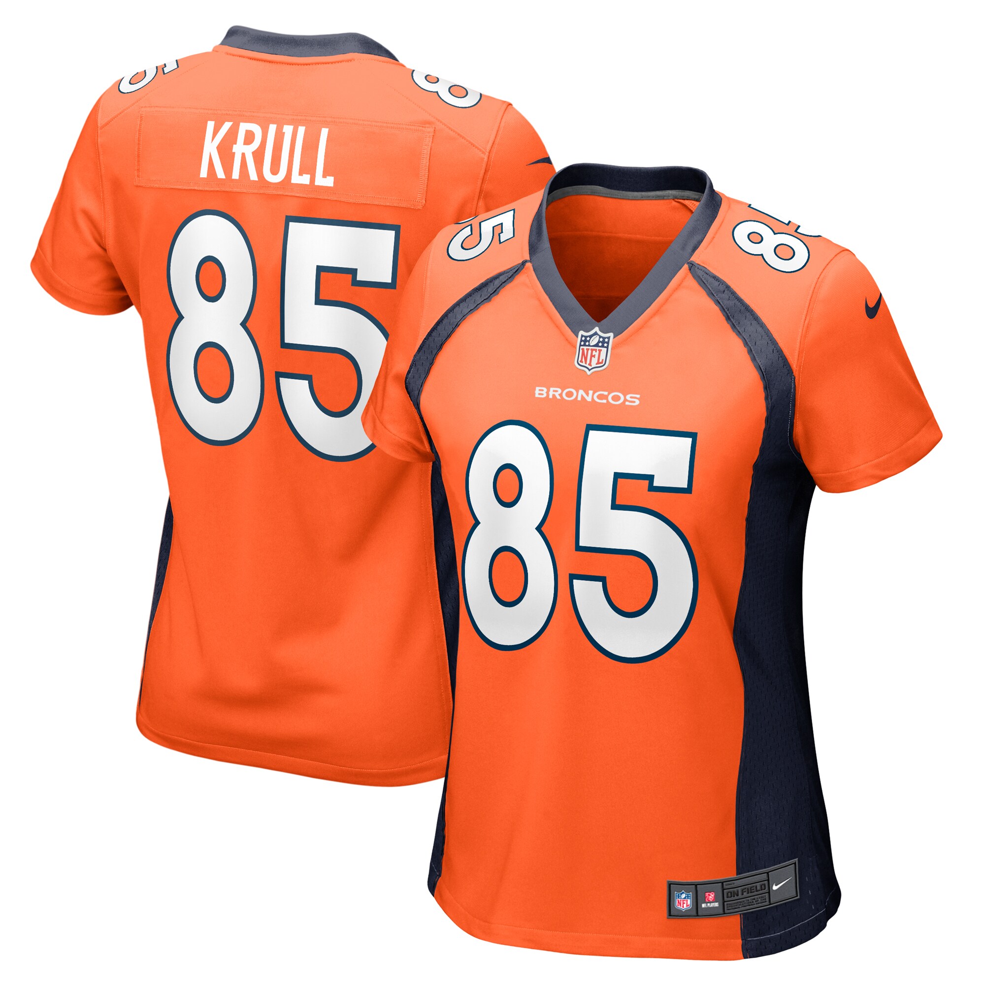 lucas krull denver broncos nike womens team game jersey orange clowdercats ij4ts.jpg