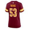 lucas niang washington commanders nike womens team game jersey burgundy clowdercats divmo.jpg