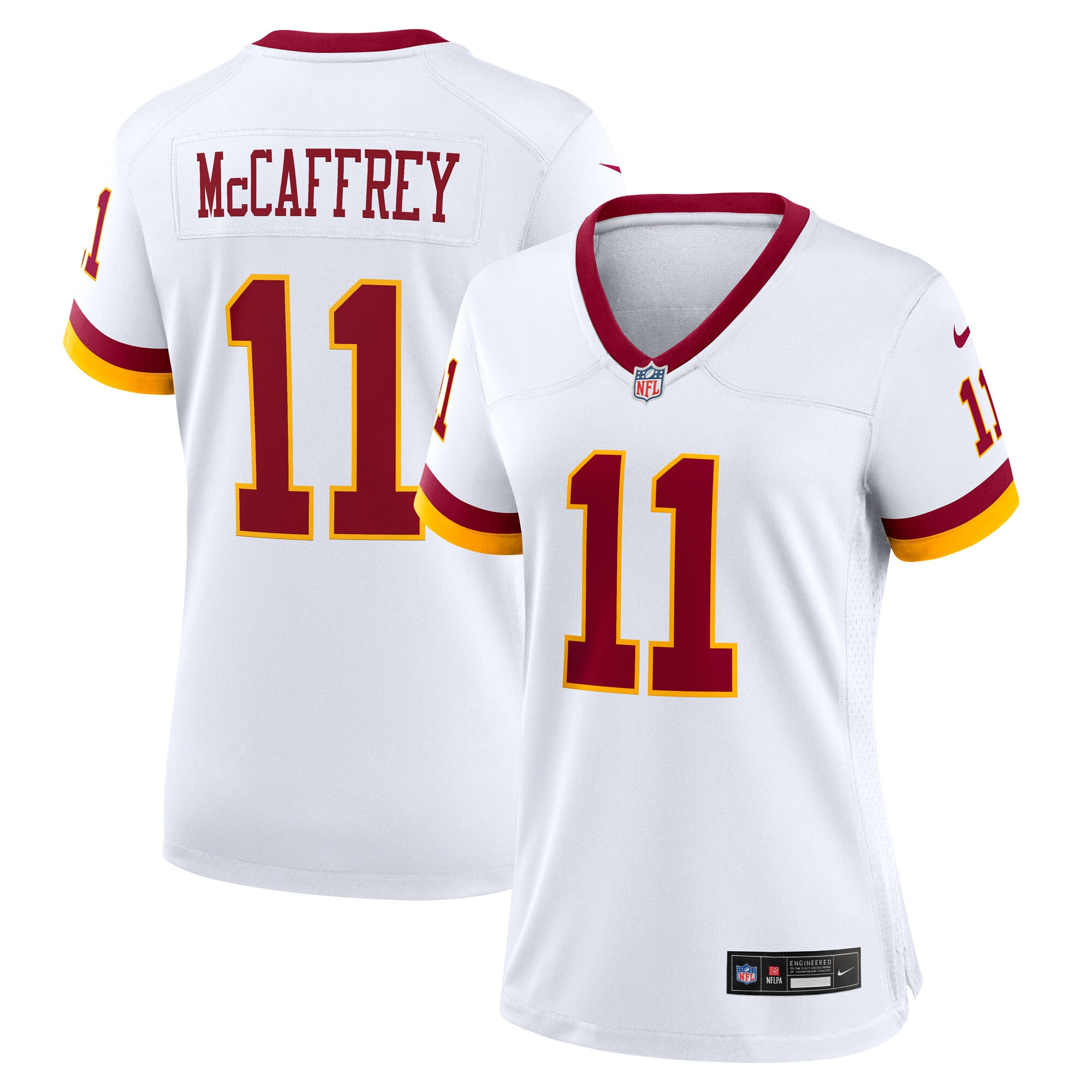 luke mccaffrey washington commanders nike womens game super bowl era jersey white clowdercats kx1rk.jpg