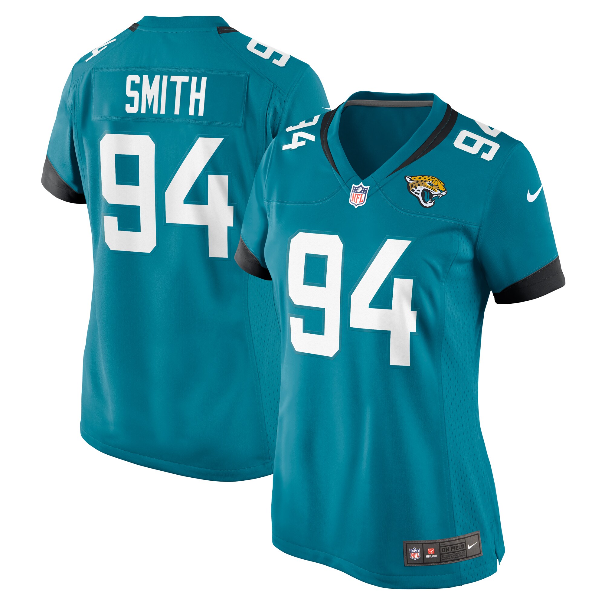 maason smith jacksonville jaguars nike womens game jersey teal clowdercats wsuhp.jpg