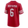malik mustapha san francisco 49ers nike game jersey scarlet clowdercats 9wrlc.jpg