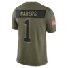 malik nabers new york giants nike 2025 salute to service limited jersey olive clowdercats udbev.jpg