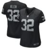 marcus allen las vegas raiders nike womens game retired player jersey black clowdercats u01dg.jpg