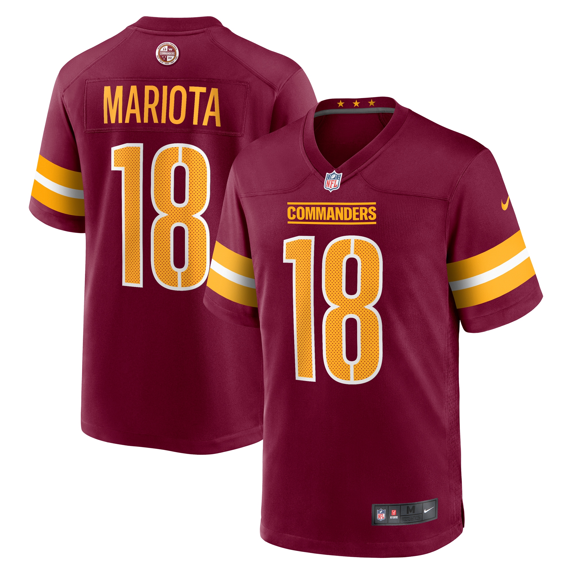 marcus mariota washington commanders nike game jersey burgundy clowdercats fmooj.jpg