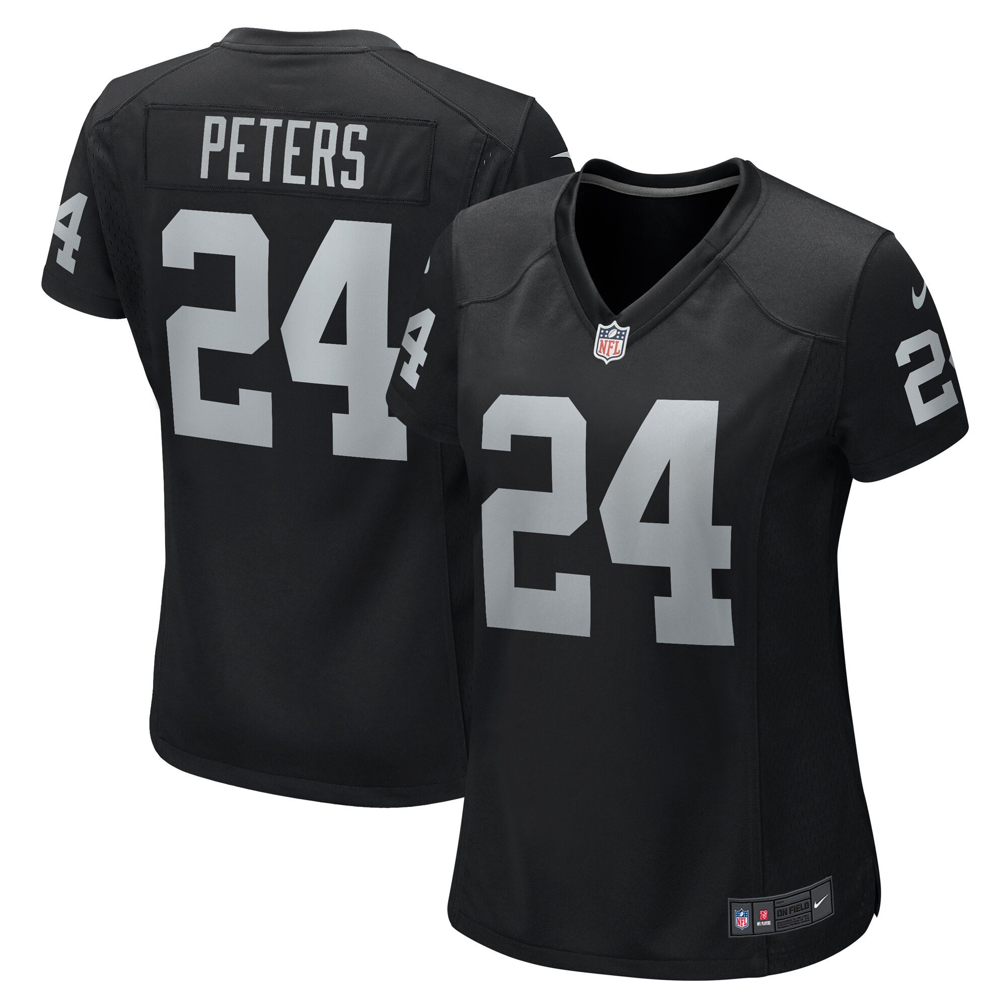 marcus peters las vegas raiders nike womens team game jersey black clowdercats mbshk.jpg