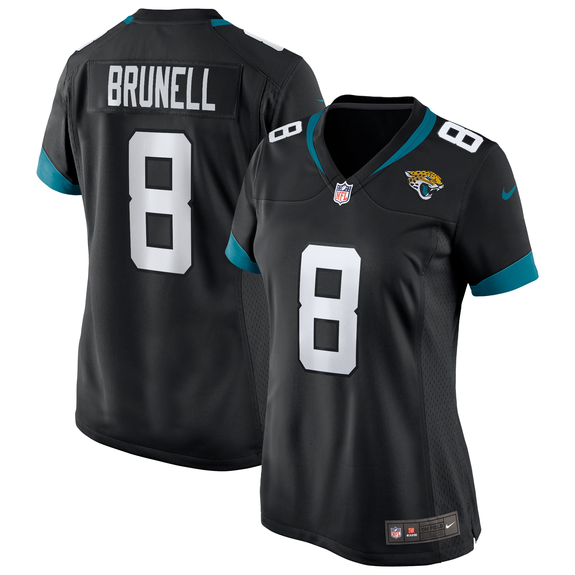 mark brunell jacksonville jaguars nike womens game retired player jersey black clowdercats htqd2.jpg