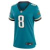 mark brunell jacksonville jaguars nike womens prowler throwback retired player game jersey teal clowdercats hu5ua.jpg