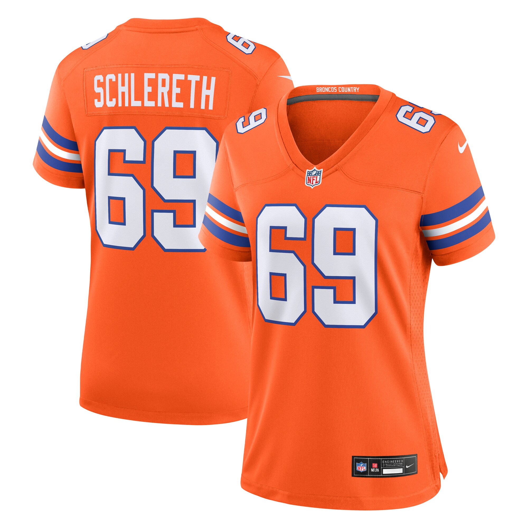 mark schlereth denver broncos nike womens mile high collection 1977 throwback retired player game jersey orange clowdercats lsw5v.jpg