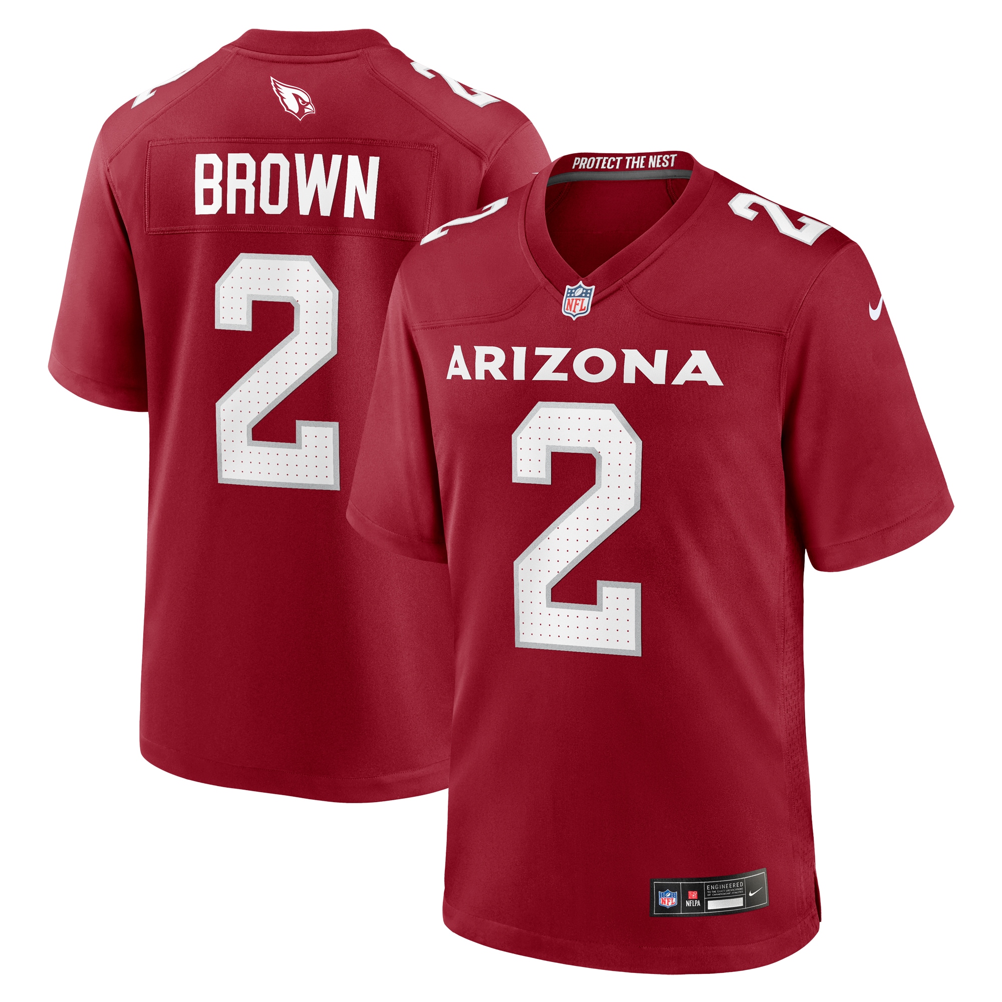 marquise brown arizona cardinals nike home game jersey cardinal clowdercats vkwkq.jpg