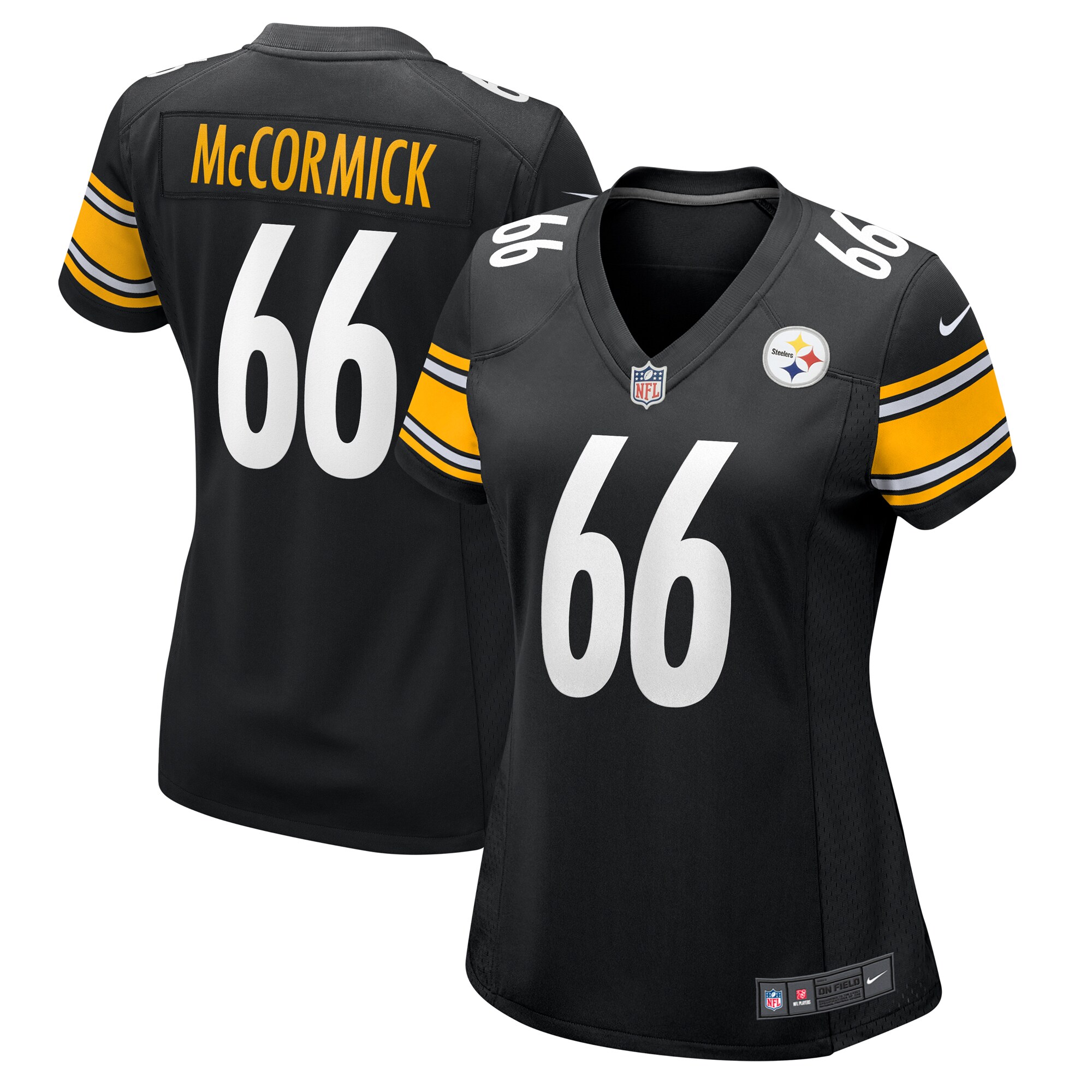 mason mccormick pittsburgh steelers nike womens team game jersey black clowdercats emwgg.jpg