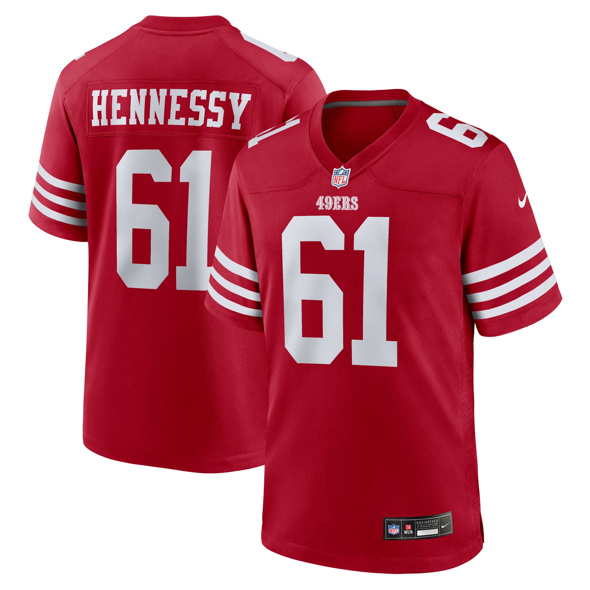 matt hennessy san francisco 49ers nike team game jersey scarlet clowdercats ios1g.jpg