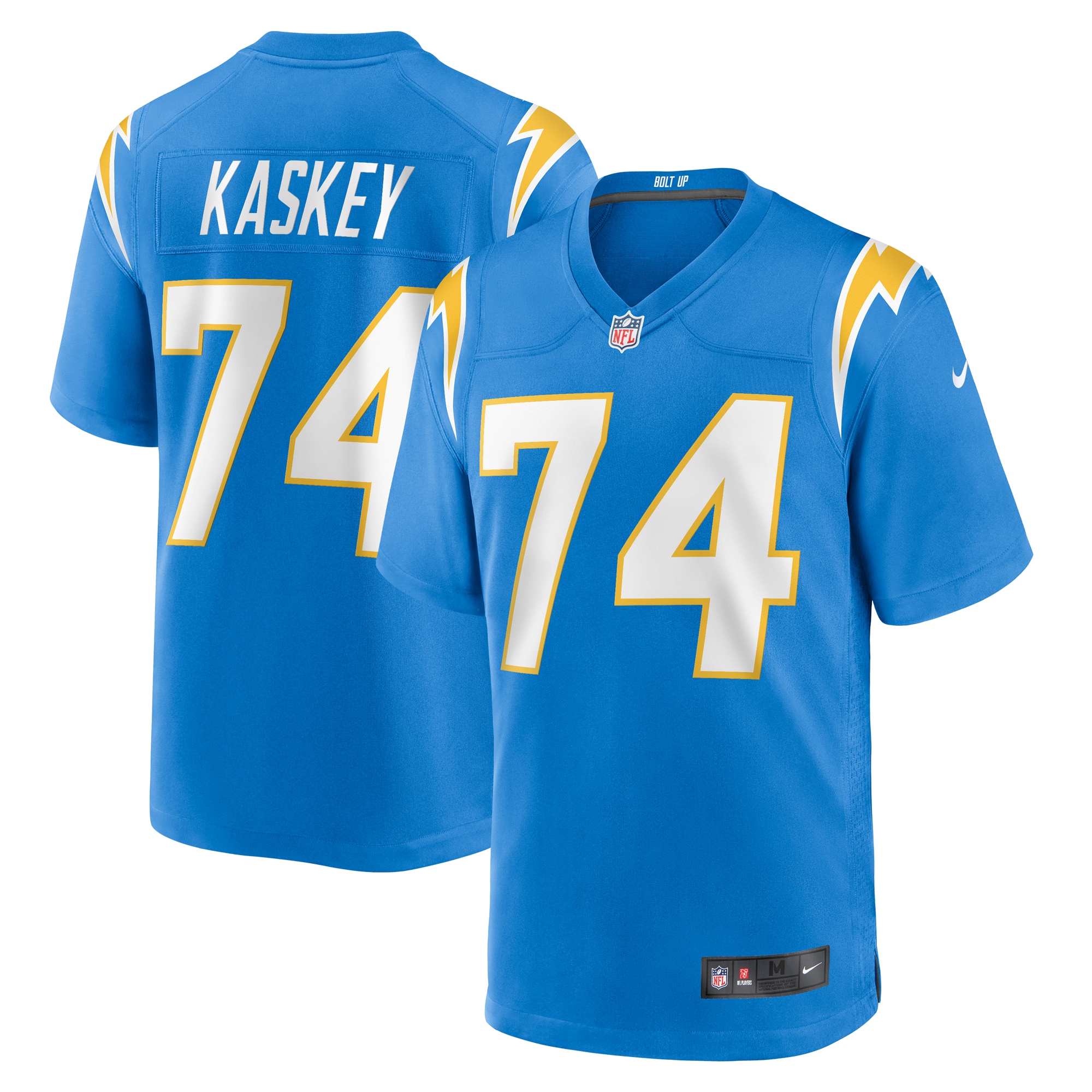 matt kaskey los angeles chargers nike team game jersey powder blue clowdercats yurnz.jpg