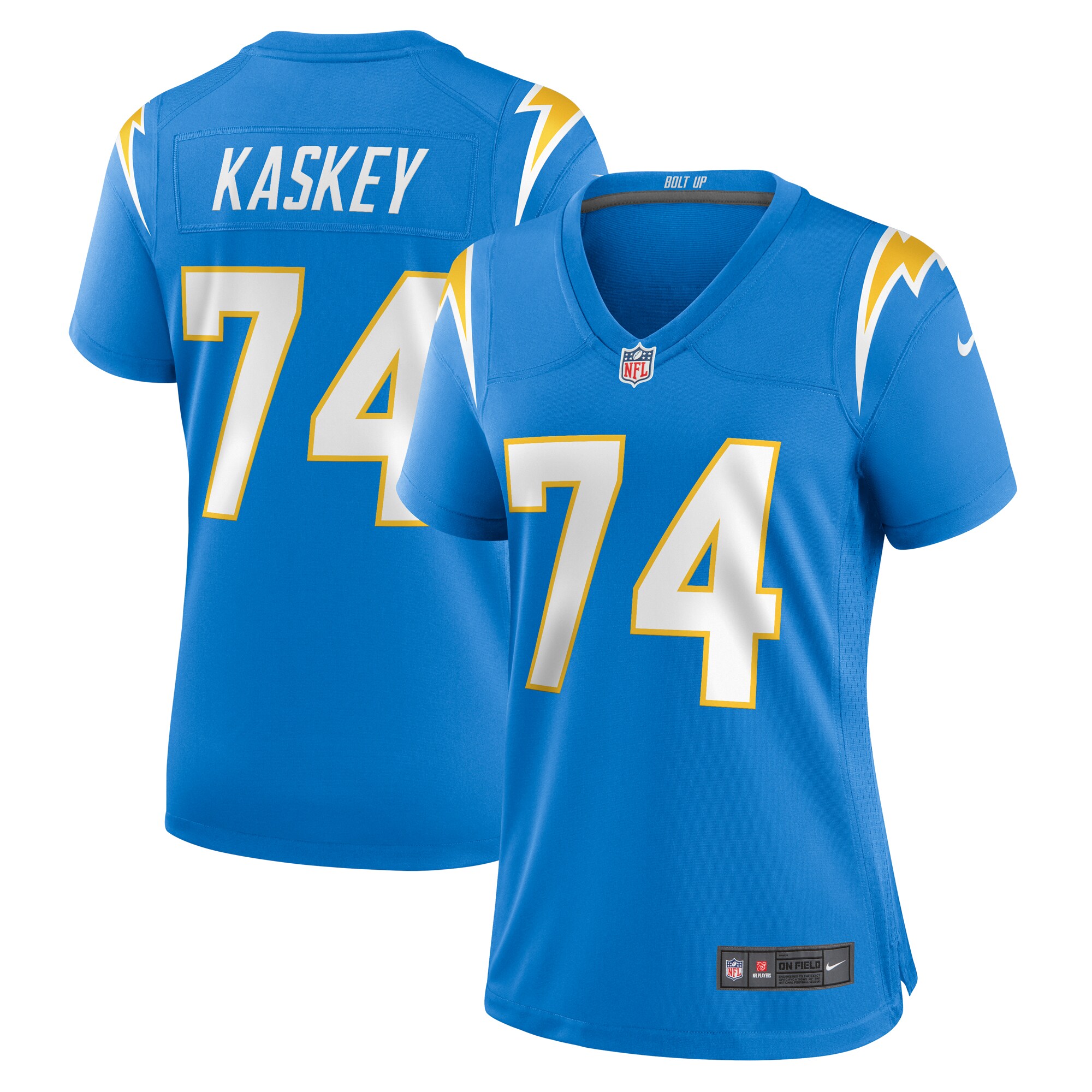 matt kaskey los angeles chargers nike womens team game jersey powder blue clowdercats m5b18.jpg