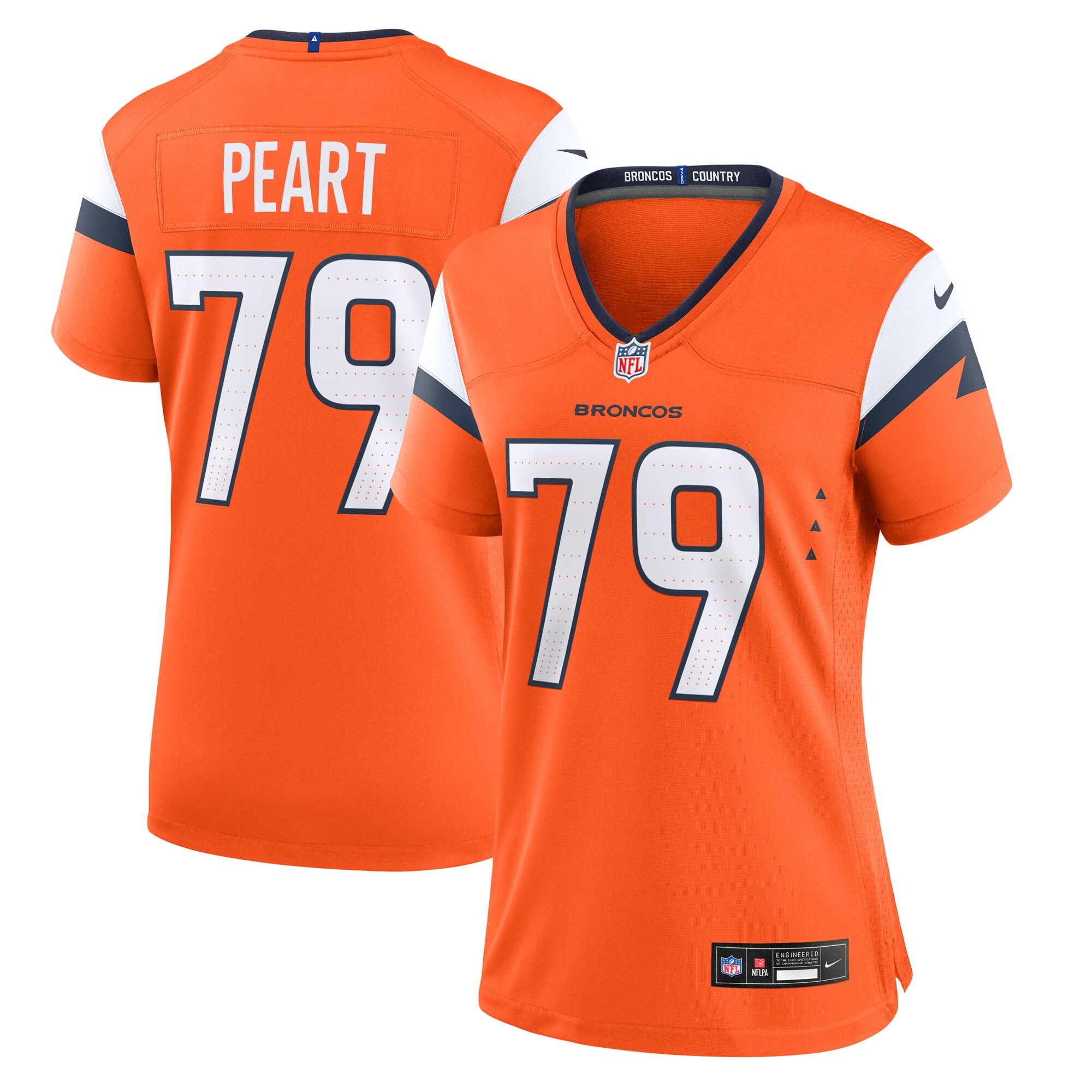 matt peart denver broncos nike womens team game jersey orange clowdercats que7b.jpg