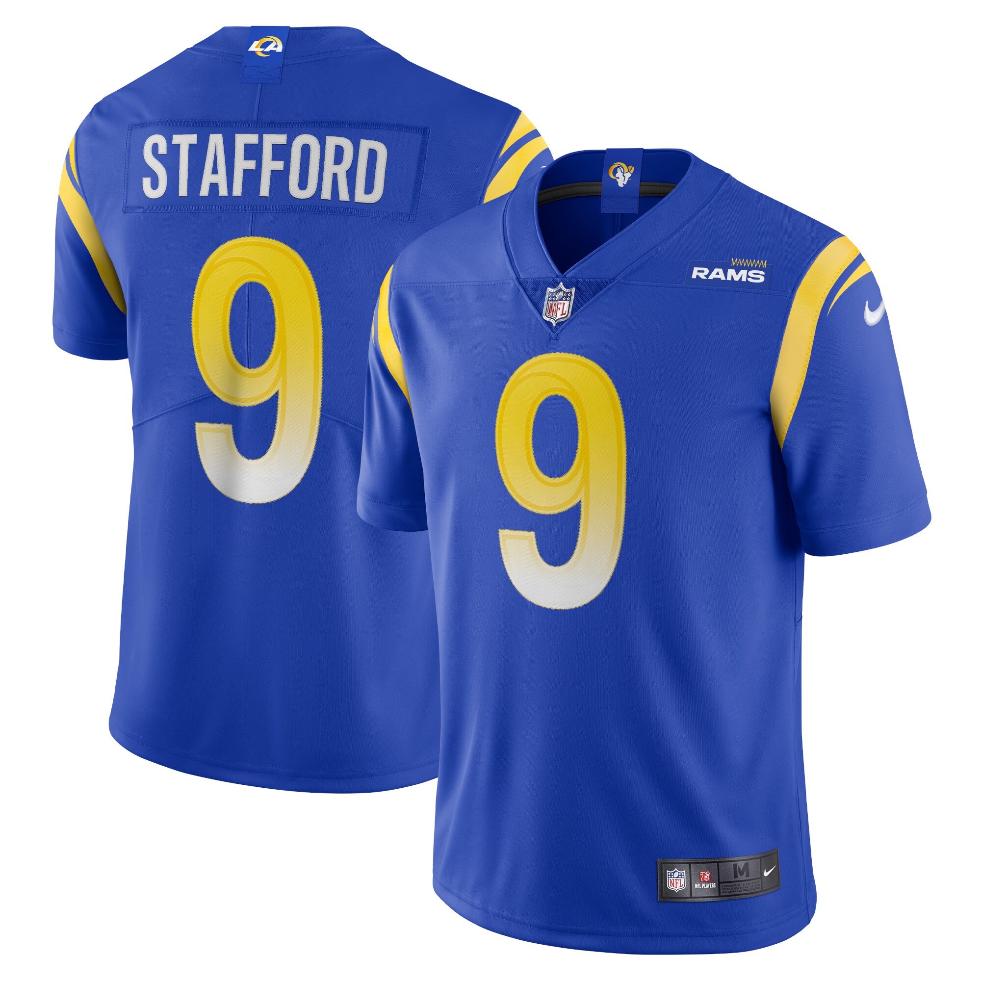 matthew stafford los angeles rams nike vapor limited jersey royal clowdercats decse.jpg