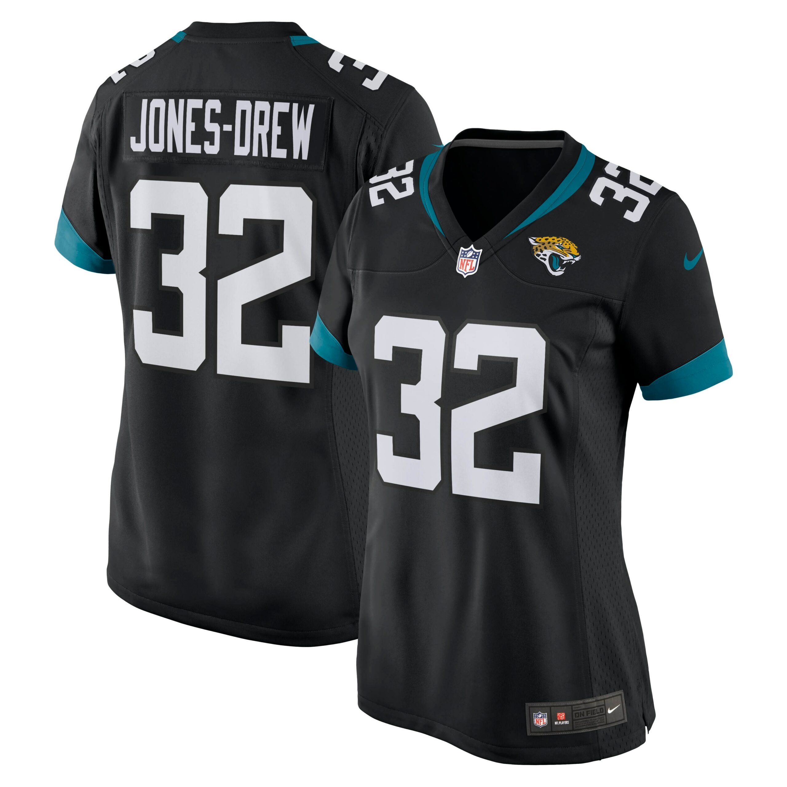 maurice jones drew jacksonville jaguars nike womens game retired player jersey black clowdercats aonhg.jpg