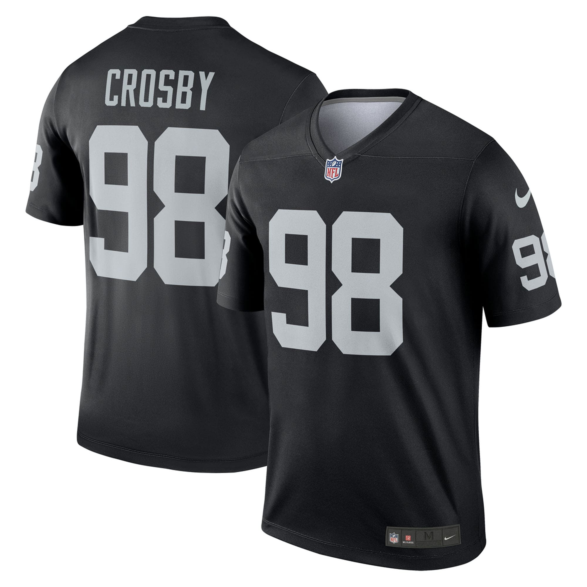 maxx crosby las vegas raiders nike legend player performance top black clowdercats tjivg.jpg
