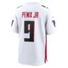 michael penix jr atlanta falcons nike game jersey white clowdercats c4xxj.jpg