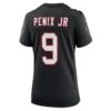 michael penix jr atlanta falcons nike womens alternate game jersey black clowdercats kczrt.jpg