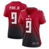 michael penix jr atlanta falcons nike womens alternate game jersey red clowdercats lnsep.jpg