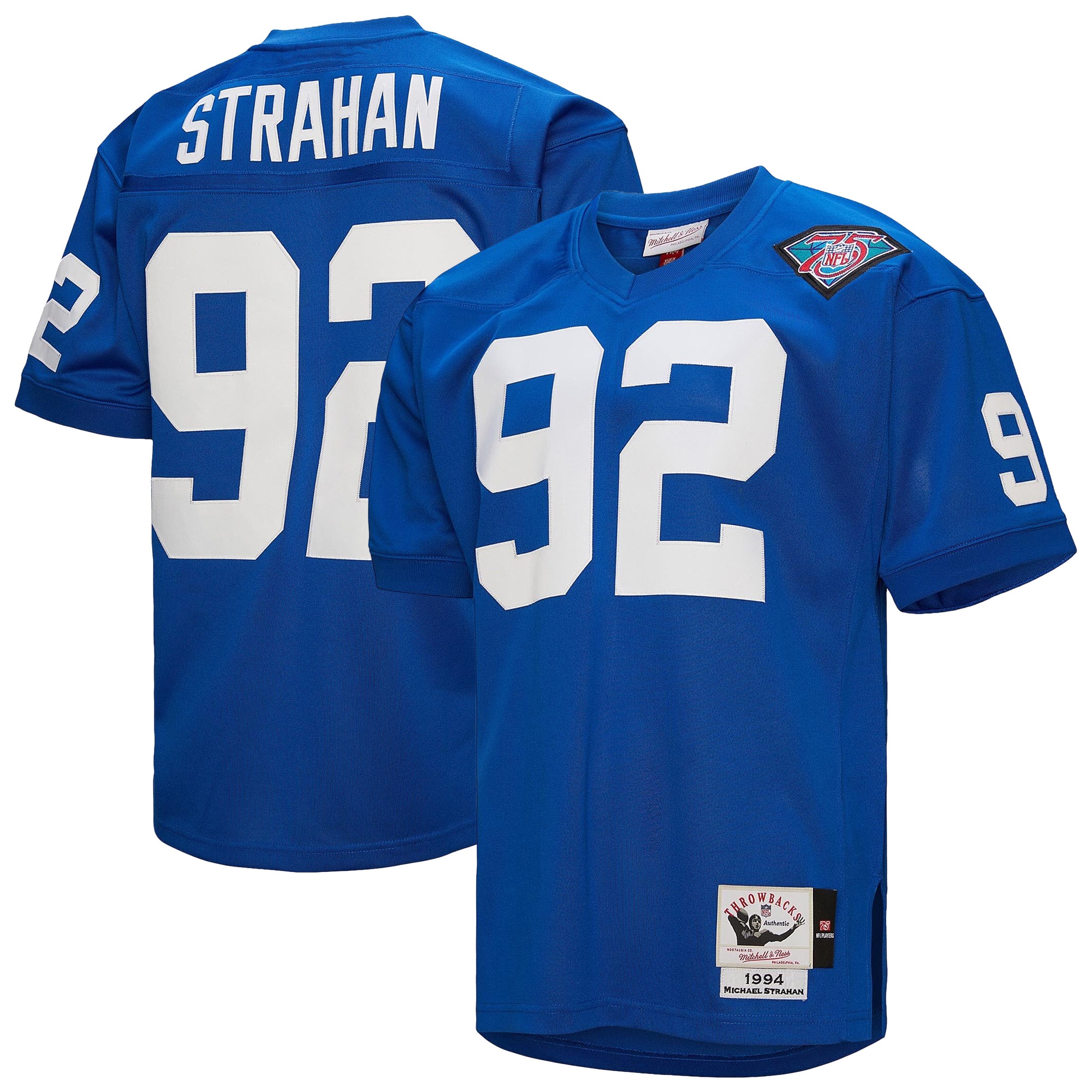 michael strahan new york giants 1994 mitchell ness authentic throwback retired player jersey royal clowdercats 7n5ay.jpg