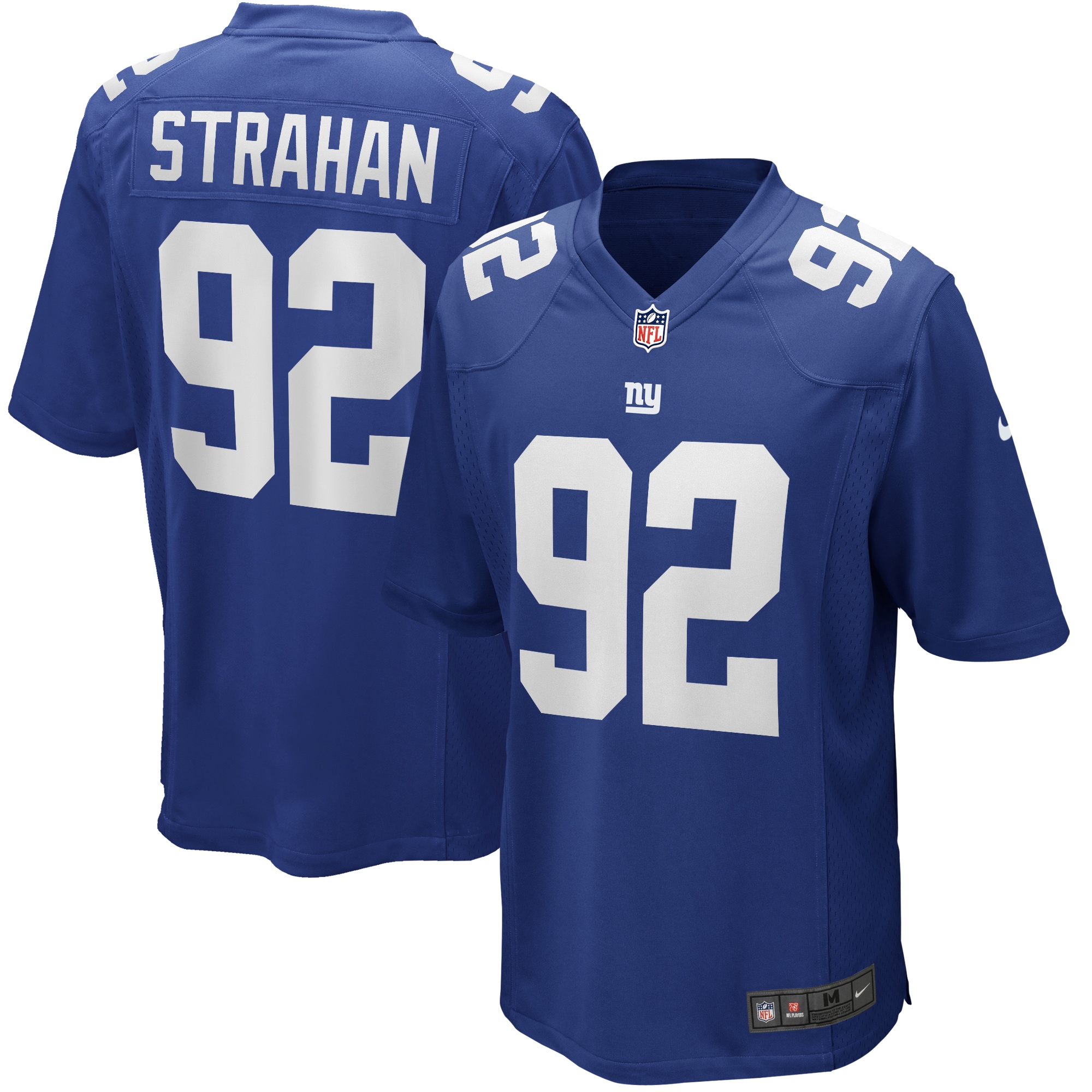 michael strahan new york giants nike game retired player jersey royal clowdercats u7ehh.jpg