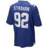 michael strahan new york giants nike game retired player jersey royal clowdercats xalrr.jpg