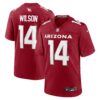 michael wilson arizona cardinals nike team game jersey cardinal clowdercats czkxa.jpg